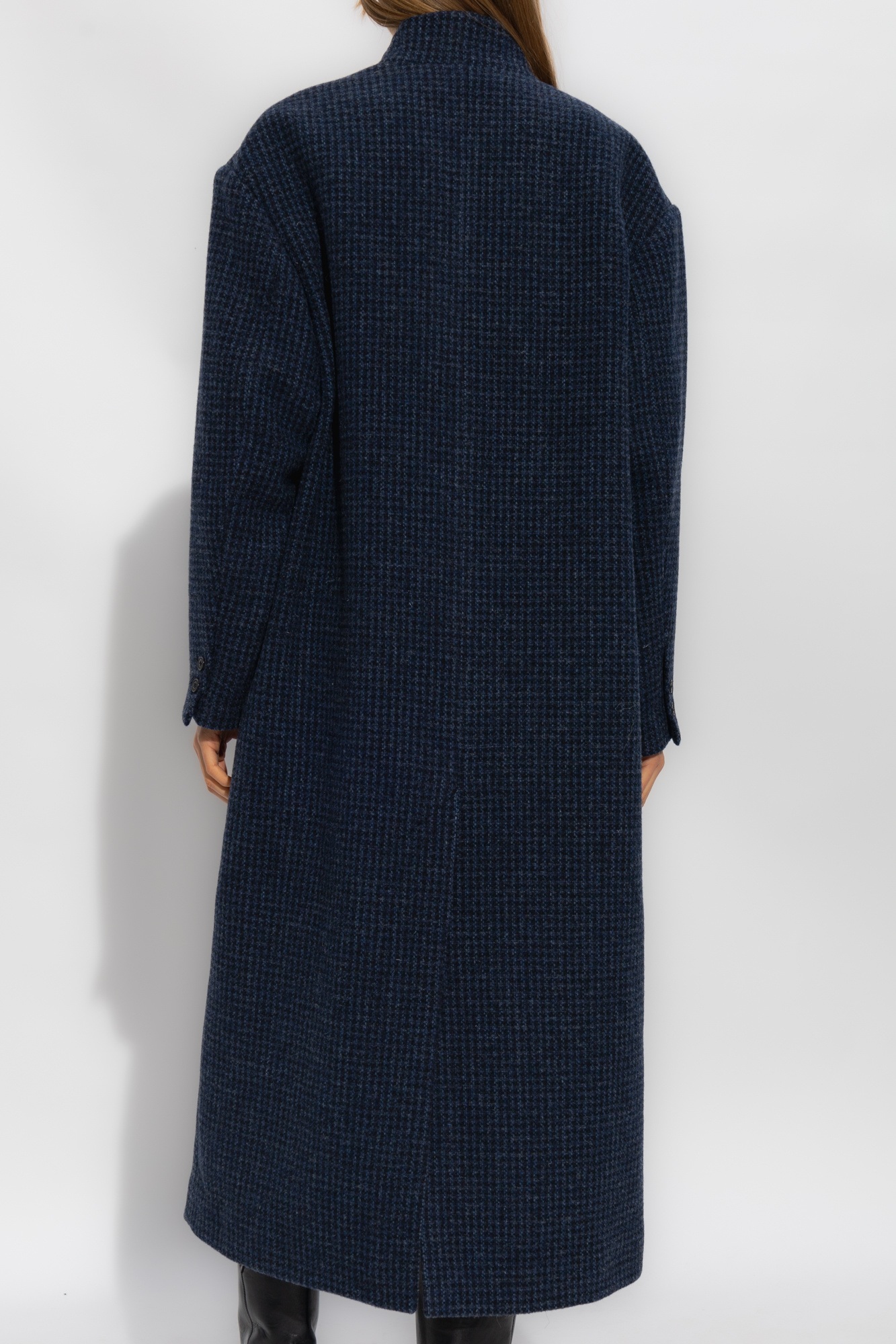 Navy blue 'Sabine' coat Marant Etoile - Vitkac GB